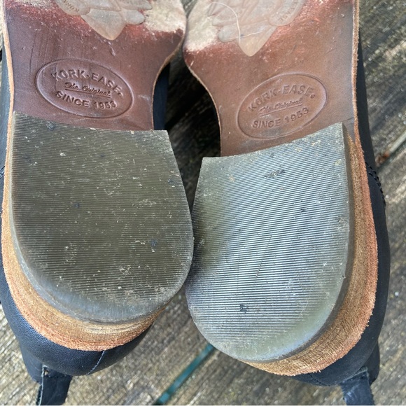 Kork Ease Velma Black Leather Chelsea Boots - Sz 8 - Picture 9 of 10